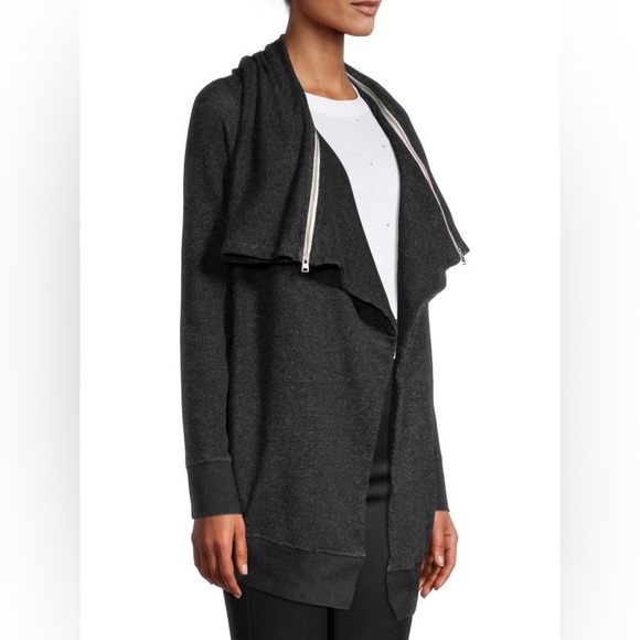 AllSaints dark gray cardigan in the Mila Dahlia style - Picture 9 of 9